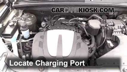 kia sorento ac recharge|How to Add Refrigerant to a 2016 Kia Sorento LX 3.3L V6